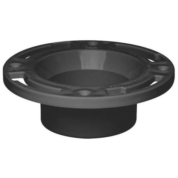 Oatey 43506 ABS inside Fit Closet Flange with Test Cap, 3" Bed Bath